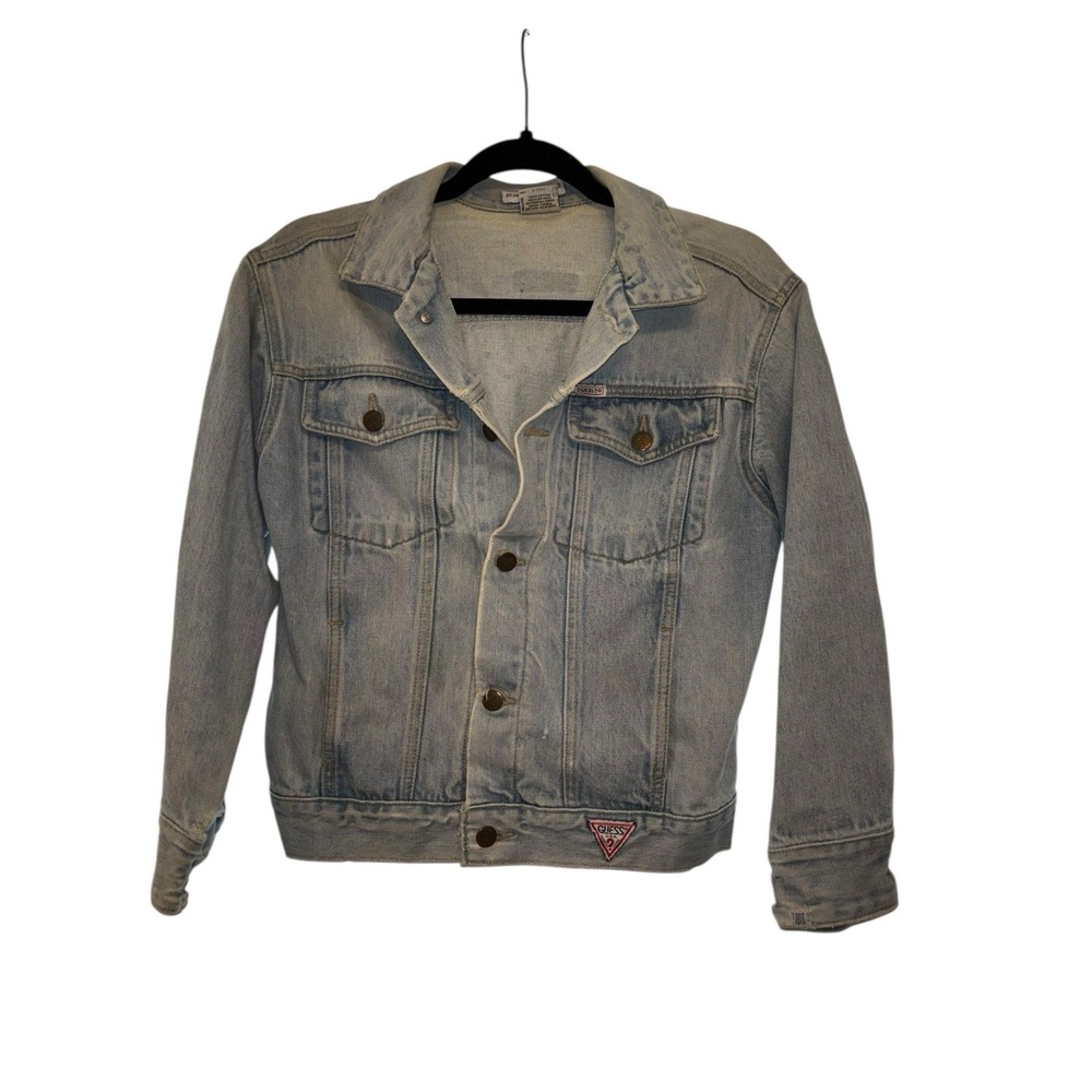 Georges Marciano for GUESS Denim Jean Jacket Vintage, Large‎ Style K6149